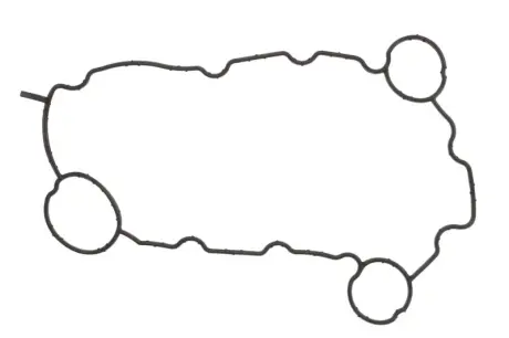 Прокладка elring 964170 Ауди Q7