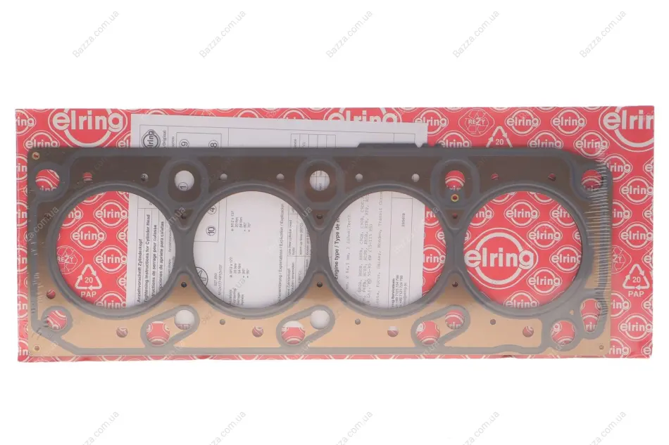 Прокладка головки блока FORD 1.8DI/1.8TDCI F9DA/F9DB/KKDA/KKDB/C9DA/C9DB/C9DC 1.27MM (пр-во) elring 027.062