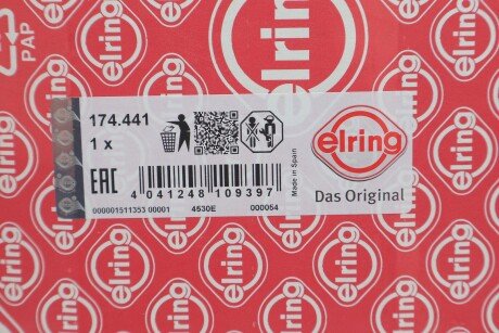 Прокладка клапанной крышки elring 174441