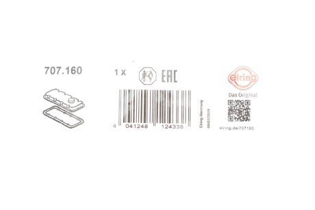 Прокладка клапанной крышки elring 707160