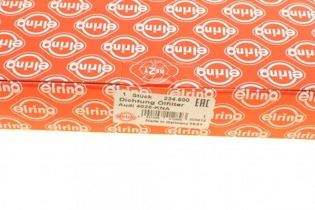 Прокладка корпуса масляного фільтра elring 234600