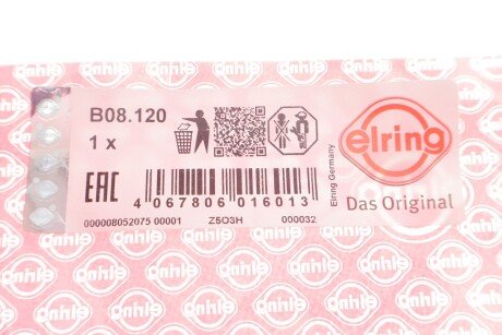 Прокладка кришки клапанів (комплект) elring B08120