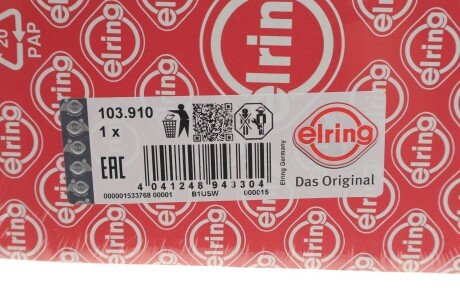 Прокладка радіатора масляного elring 103910