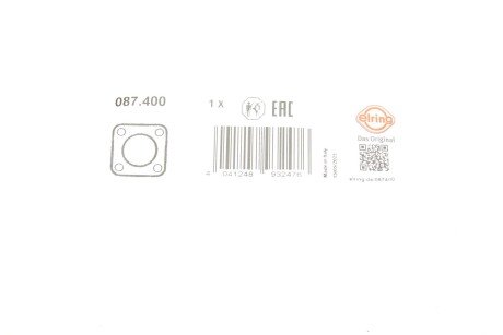Прокладка впускного коллектора elring 087400