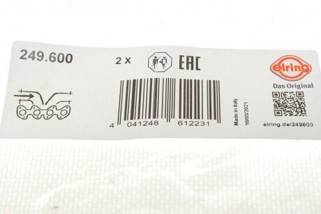 Прокладка впускного коллектора elring 249600