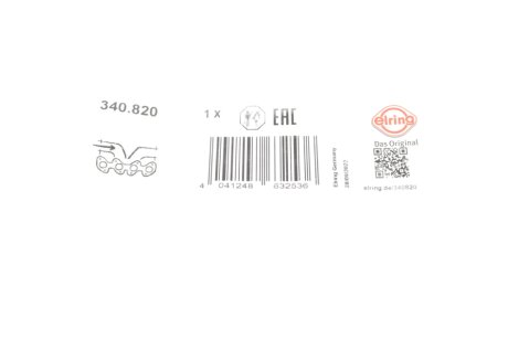 Прокладка впускного коллектора elring 340820