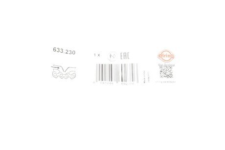 Прокладка впускного коллектора elring 633230