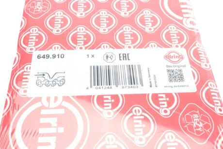 Прокладка впускного колектора elring 649910