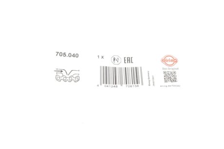 Прокладка впускного колектора elring 705040