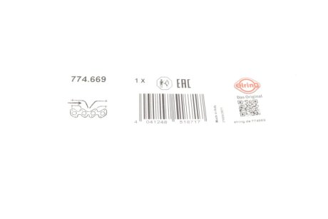 Прокладка впускного колектора elring 774669