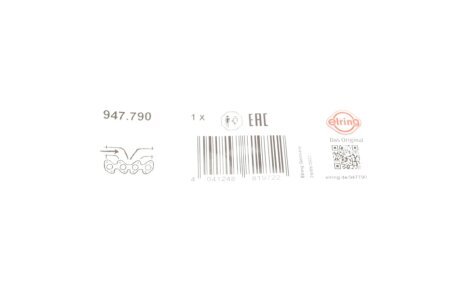 Прокладка впускного колектора elring 947790