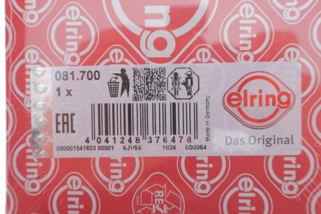 Прокладка выпускного коллектора elring 081700