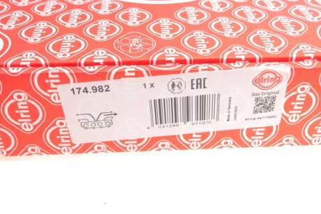 Прокладка выпускного коллектора elring 174982