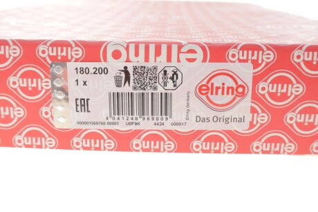 Прокладка выпускного коллектора elring 180200