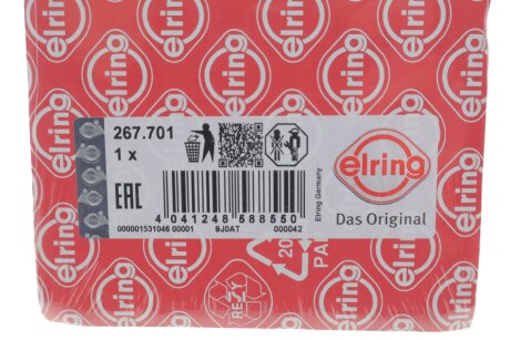 Прокладка випускного колектора elring 267701