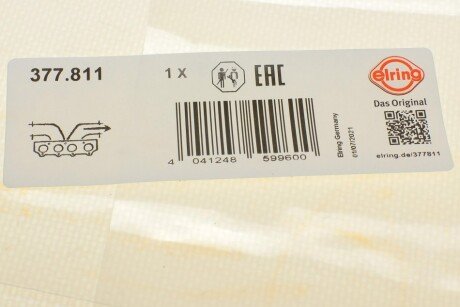 Прокладка випускного колектора elring 377811