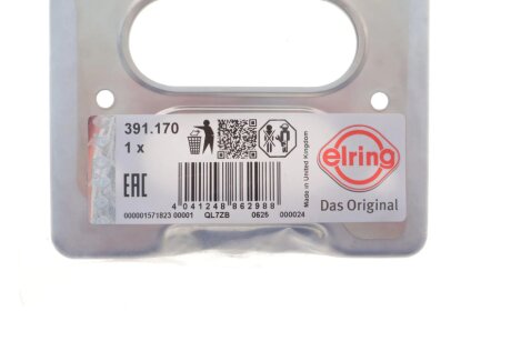 Прокладка выпускного коллектора elring 391170