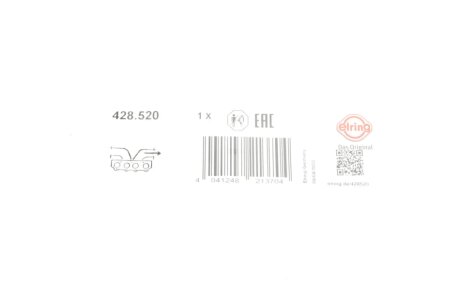 Прокладка випускного колектора elring 428520