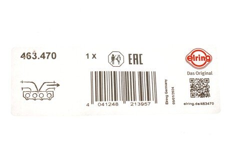 Прокладка выпускного коллектора elring 463470