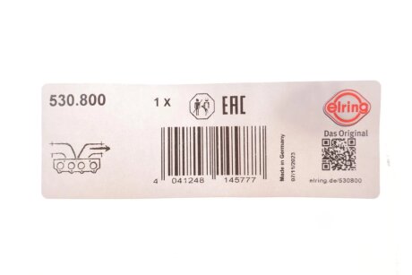 Прокладка выпускного коллектора elring 530800
