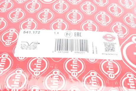 Прокладка выпускного коллектора elring 541172