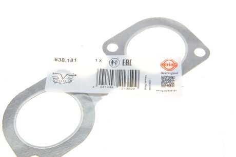Прокладка выпускного коллектора elring 638181