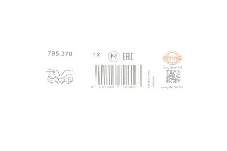 Прокладка выпускного коллектора elring 795370