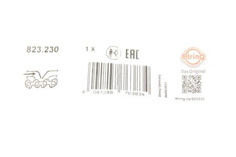 Прокладка выпускного коллектора elring 823230