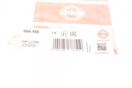 Прокладка выпускного коллектора elring 884180
