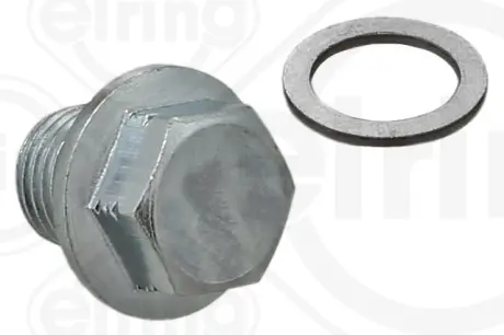 Резьбовая пробка, масляный поддон с уплотнительной шайбой M14x1,5x15 (пр-во) Elring 105.630