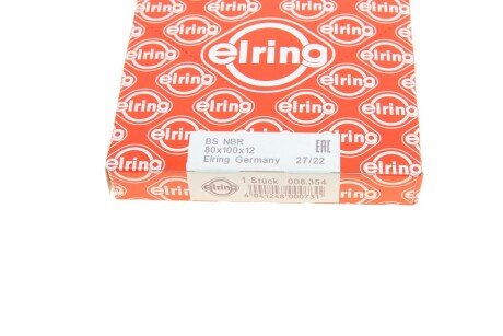 Сальник диферинціала 80x100x12 MB/ Man elring 008354