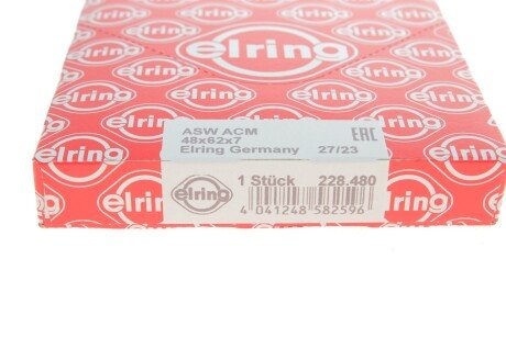 Сальник дифференциала elring 228480