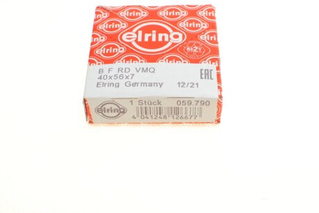 Сальник гидроусилителя руля (гура) elring 059790