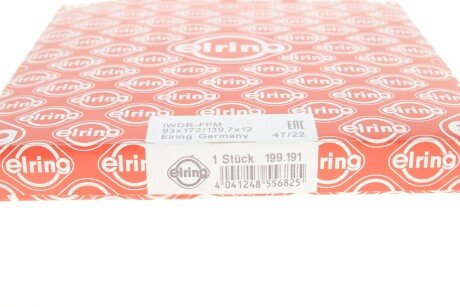 Сальник гидроусилителя руля (гура) elring 199191
