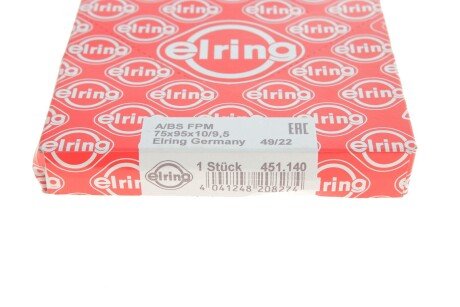 Сальник гидроусилителя руля (гура) elring 451140