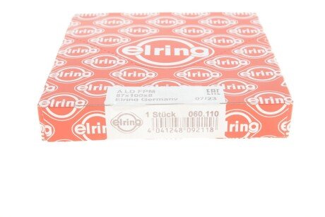 Сальник коленвала передний elring 060110