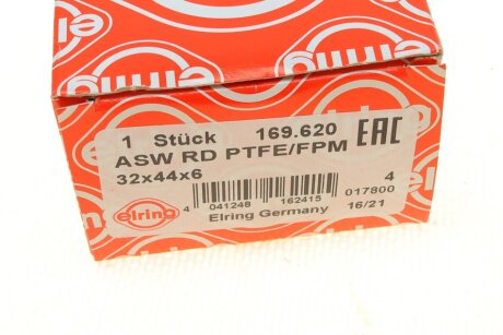 Сальник коленвала передний elring 169620