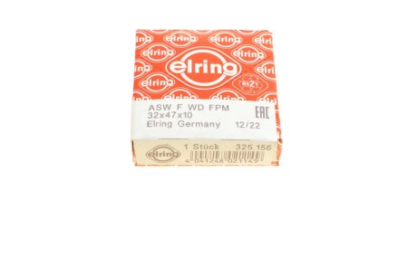 Сальник коленвала передний elring 325156