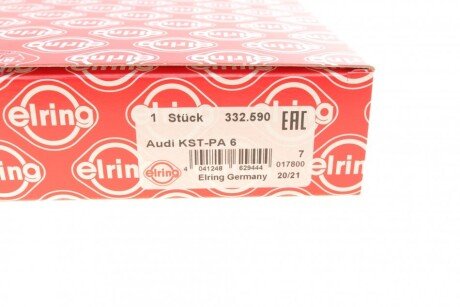 Сальник коленвала передний elring 332590