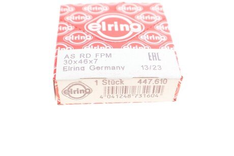 Сальник коленвала передний elring 447610