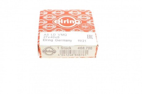 Сальник коленвала передний elring 468700