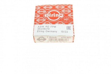 Сальник коленвала передній elring 475961