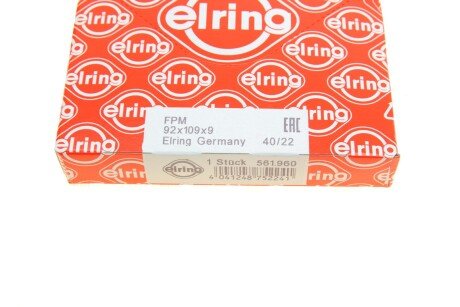 Сальник коленвала передній elring 561960