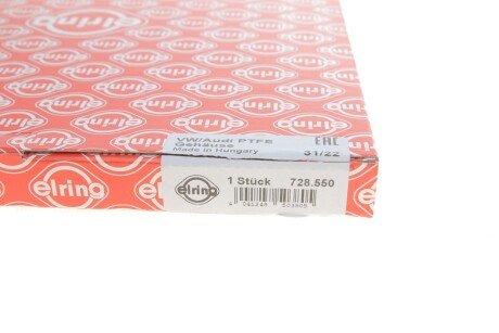 Сальник коленвала передний elring 728550