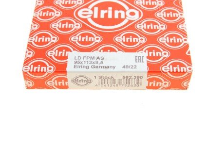 Сальник колінвалу elring 562390
