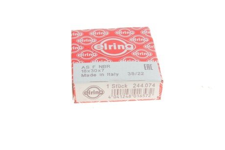 Сальник КПП VW 18X30X7 elring 244074
