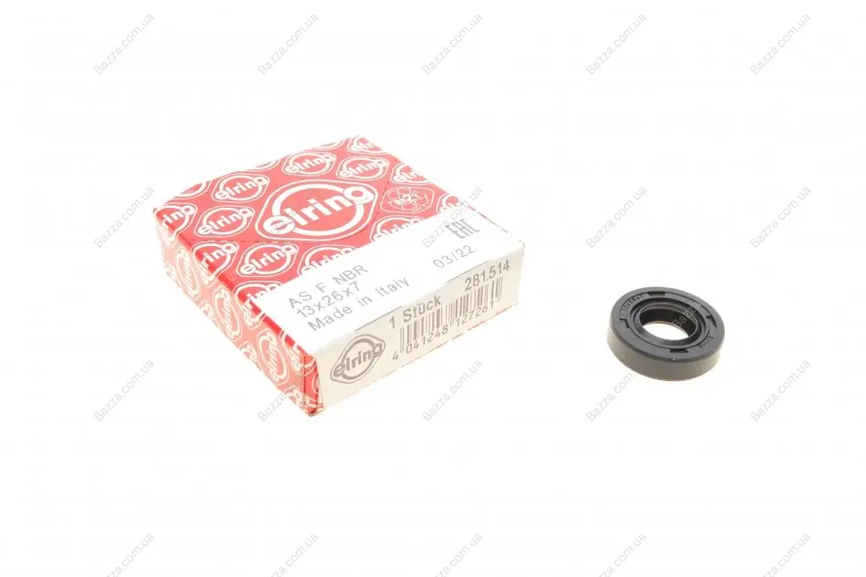 Сальник кулисы OPEL 13x26x7 (пр-во) elring 281.514