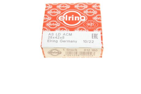 Сальник распредвала elring 012180