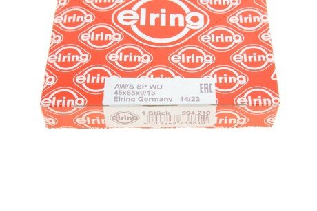 Сальник вхідного валу elring 594210