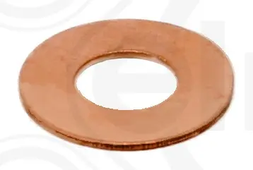 Шайба тепловой защиты системы впрыска. MB OM42... 9.5X20X1. 9.5x20x1 CU. медь elring 106.909
